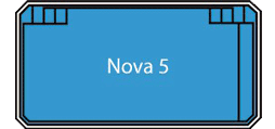 DIY Swimming Pools' Nova 5 Pool Design - 5 metre pool with a depth of 1.5 m DIY Swimming Pools' Nova 5 Pool Design - 5 metre pool with a depth of 1.5 m