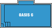 DIY Swimming Pools' Oasis 6 Pool Design - 6 metre pool with a depth ranging between 1.2m to 1.64m DIY Swimming Pools' Oasis 6 Pool Design - 6 metre pool with a depth ranging between 1.2m to 1.64m